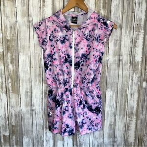 Under Armor Kids Pink & Blue Romper